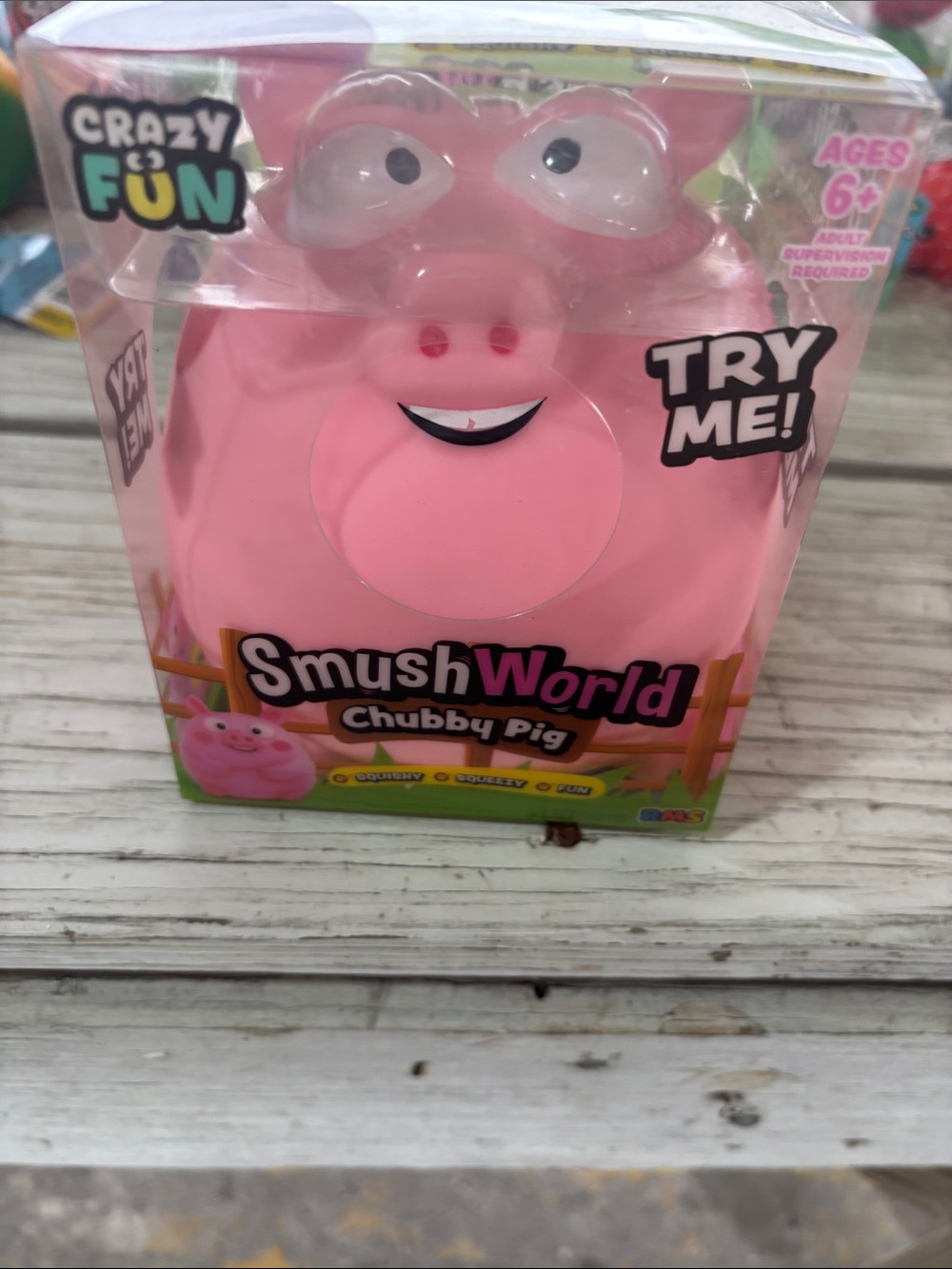 SmushWorld Chubby Pig - Pink